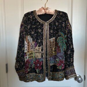 Beautiful  Sequin Jacket and Top